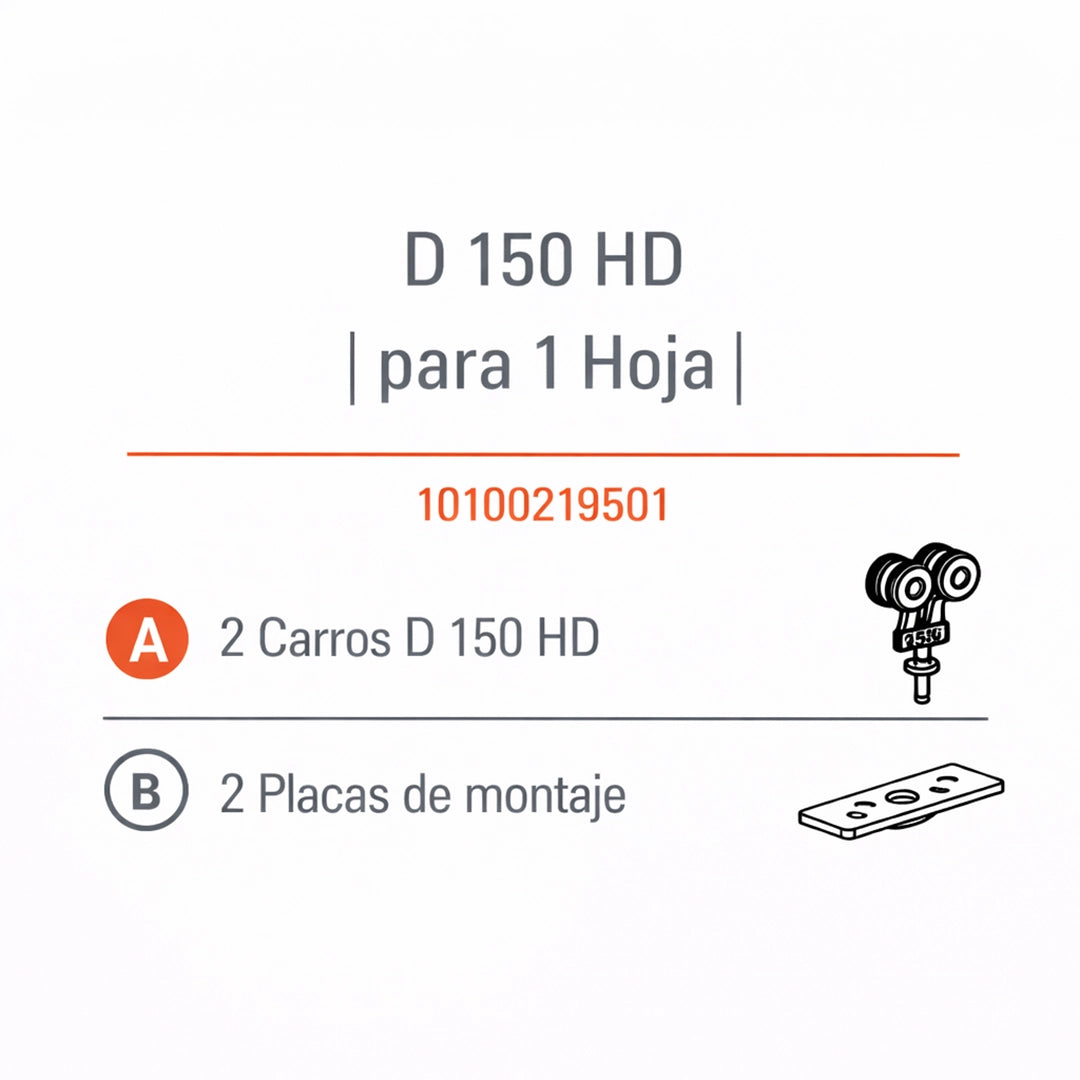 COMPONENTES-D-150-HD-DUCASSE INDUSTRIAL-EXCELSIOR PERU_10100219501_SISTEMA CORREDIZO PARA PORTONES