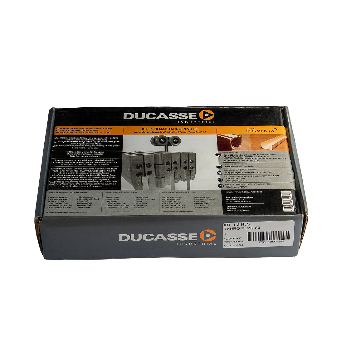 KIT +2 HOJAS DUCASSE TAURO PLVD 80