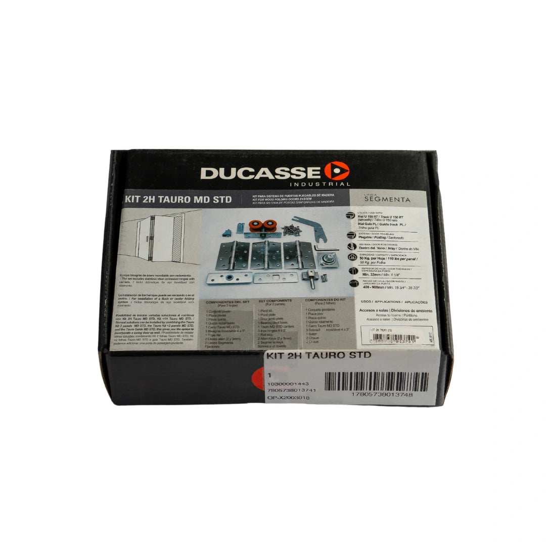 Set de Kits Sistema Plegable para Madera Ducasse Tauro MD STD- Configuración para 3 Metros