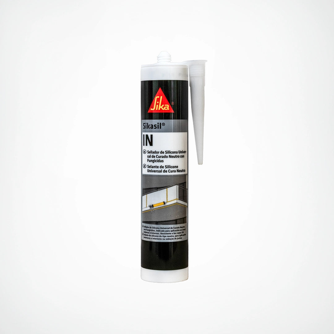 Silicona Neutra Transparente Sika para Espejos