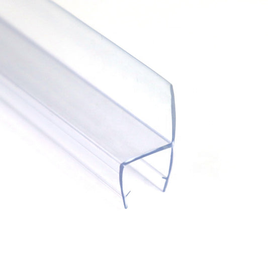 Burlete - Junta de PVC Aleta Flexible para Vidrio de 8 mm