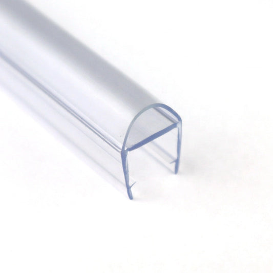 Burlete - Junta de PVC Circular para Vidrio de 8 mm
