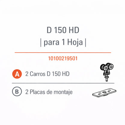 COMPONENTES-D-150-HD-DUCASSE INDUSTRIAL-EXCELSIOR PERU_10100219501_SISTEMA CORREDIZO PARA PORTONES