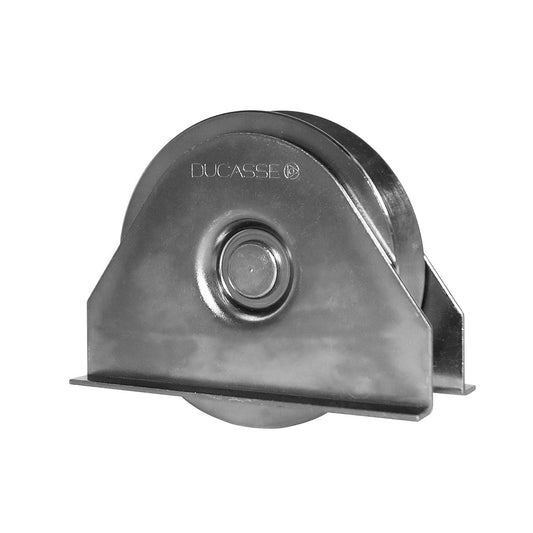 RUEDA AL PISO 100 MM CON PLACA - DUCASSE INDUSTRIAL -PARA PORTONES CORREDIZOS-10100114002-EXCELSIOR PERU