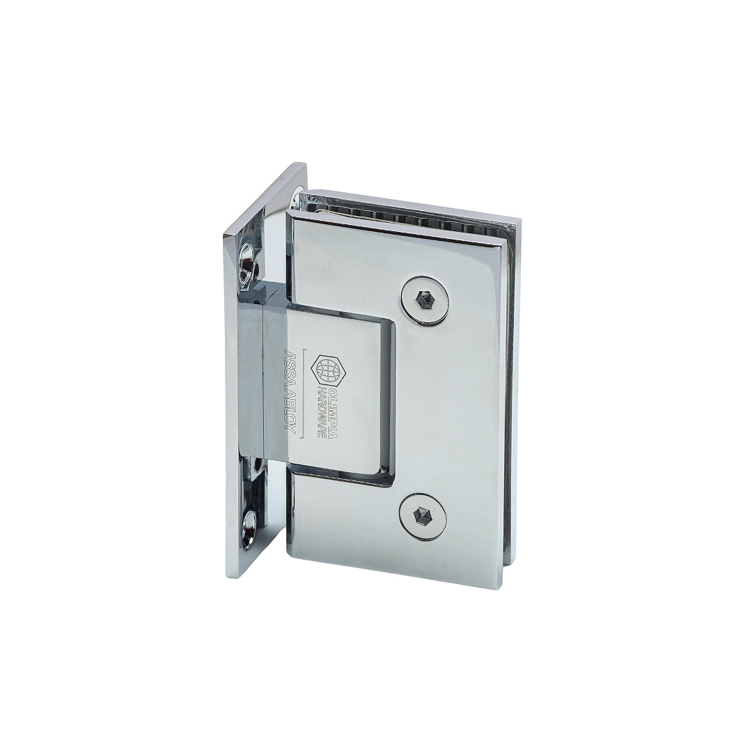 BISAGRA MURO A VIDRIO SH311-CR OLIMPIA HARDWARE ASSA ABLOY EXCELSIOR PERU